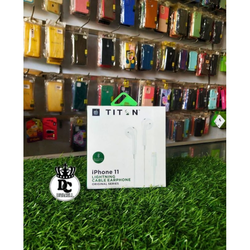 EARPHONE TITON ORI IPHONE 11 BEST SELLER TERMURAHHH
