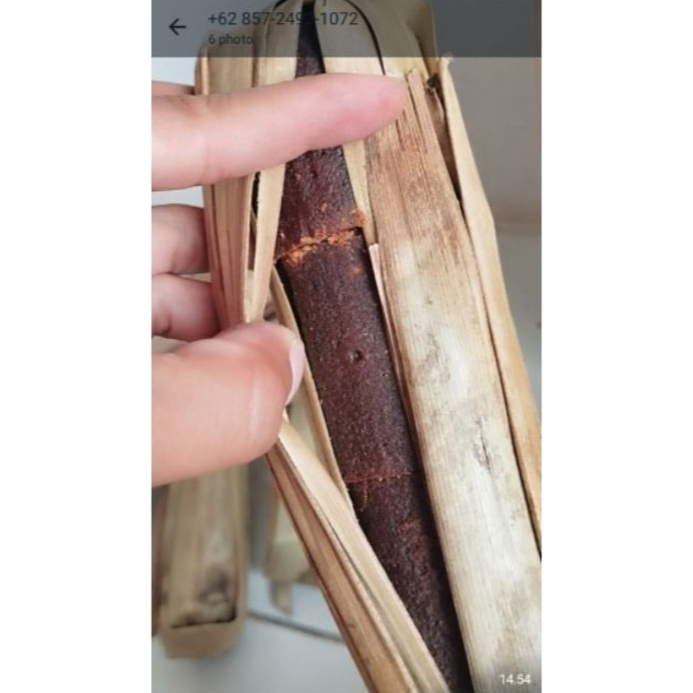 

[1,1 Kg] Gula Aren Aren Asli / Murni Kemasan Daun Kering