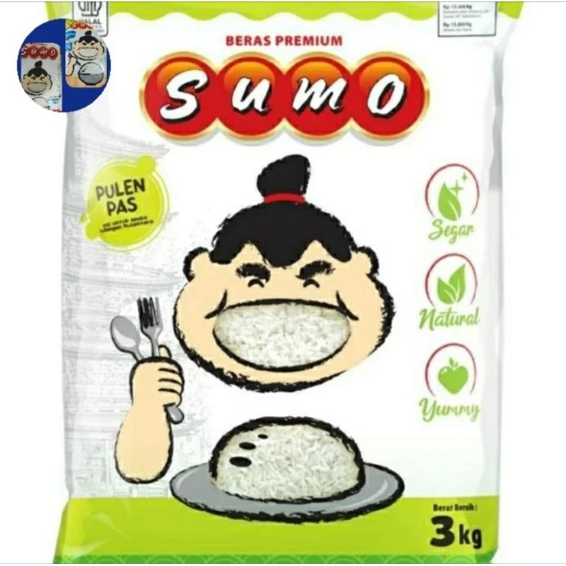 

Sumo Hijau Beras Premium 3 Kg