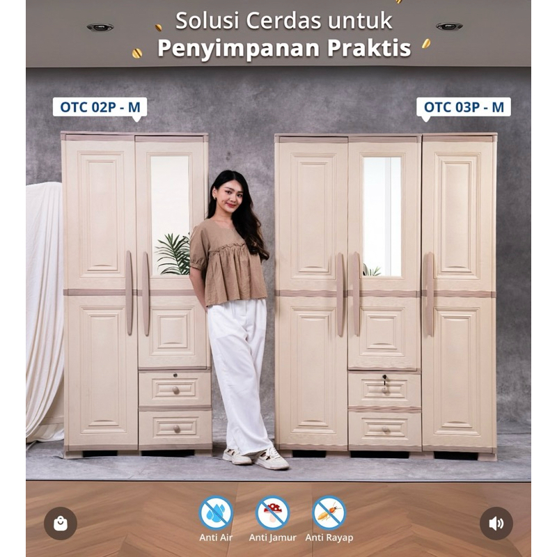 lemari baju OLYMPLAST OTC