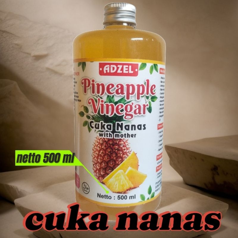 

cuka nanas premium 500ml - cuka nanas asli - cuka nanas organik - cuka nanas with mother - cuka nanas untuk kesehatan