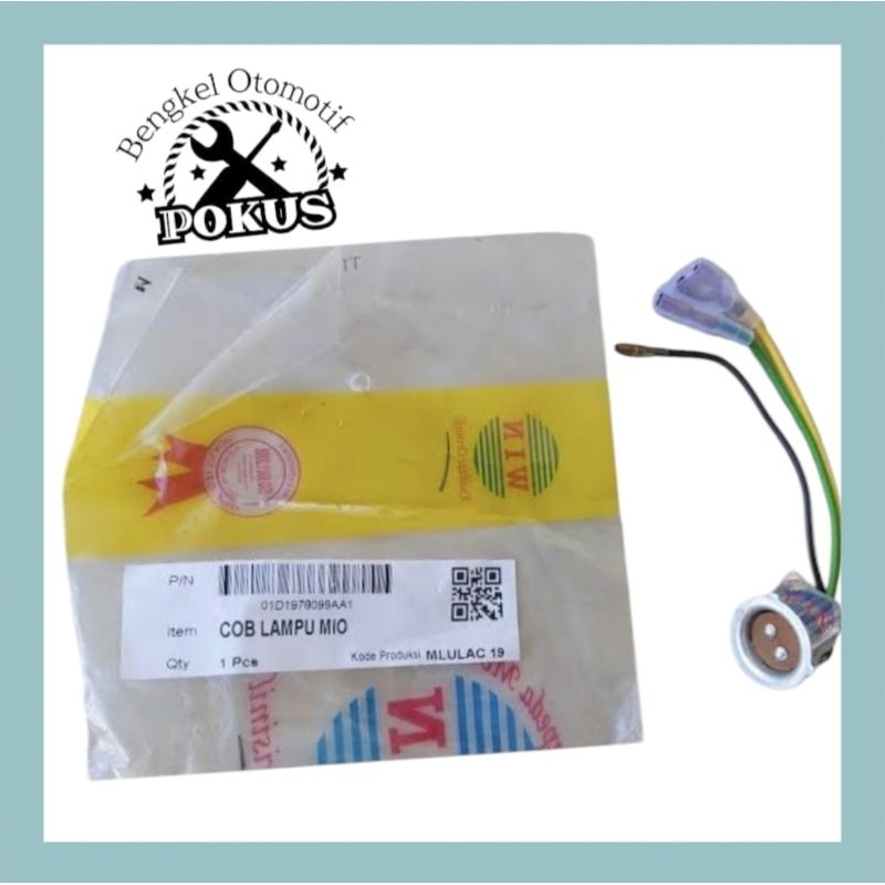 WIN- FITTING PITING SOKET LAMPU DEPAN MIO SPORTY, MIO SMILE