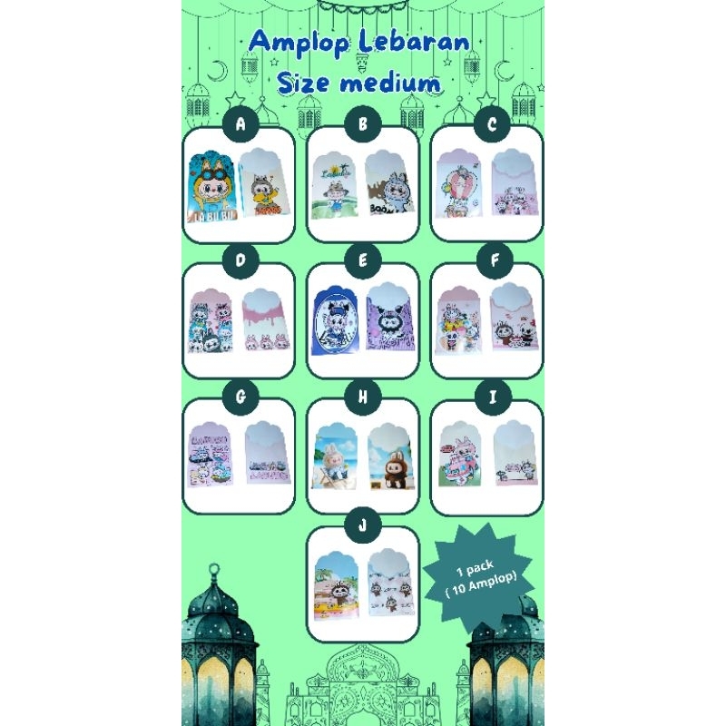 

AMPLOP LEBARAN MEDIUM