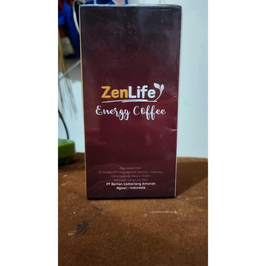 

ZENLIFE ENERGY COFFEE EKSTRAK GINSENG 1 SACHET ORIGINAL KOPI KESEHATAN