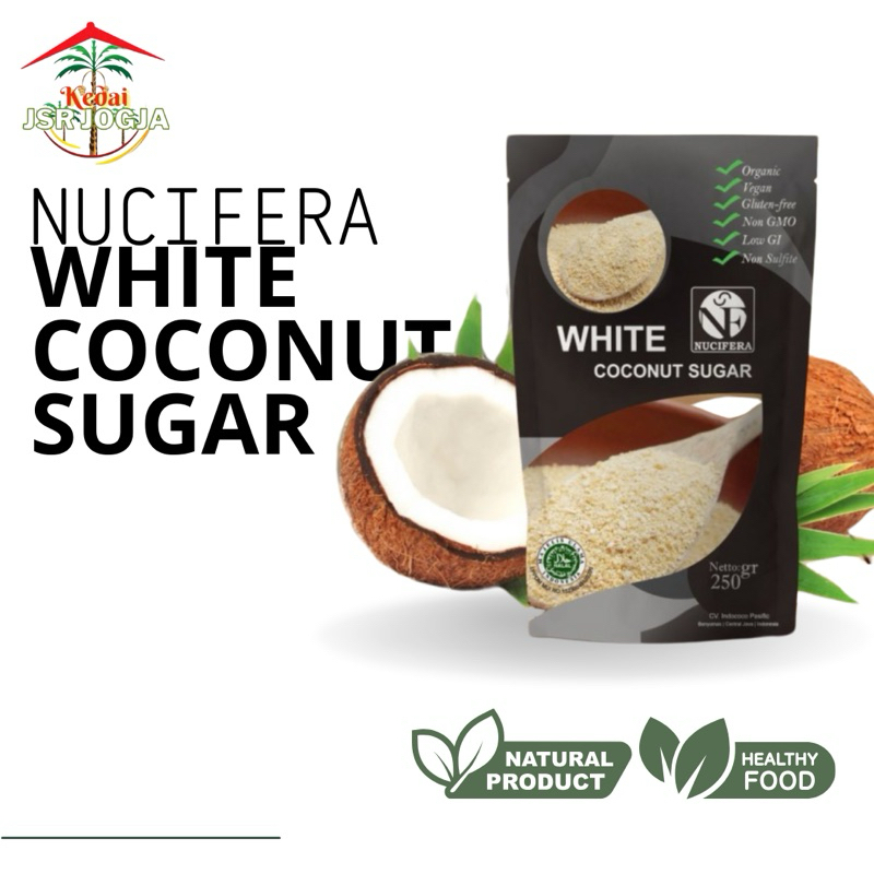 

Nucifera White Coconut Sugar 250 GR