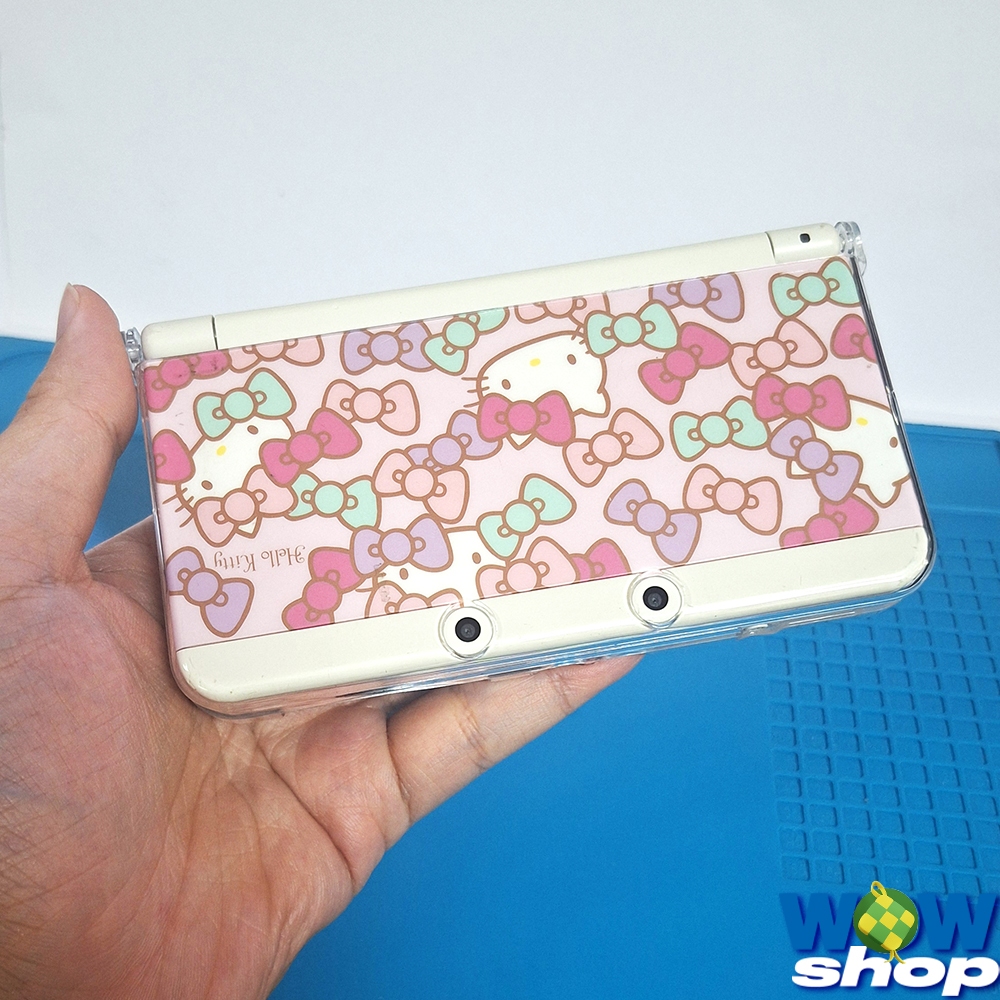 New Nintendo 3DS Reguler - White Putih Hello Kitty