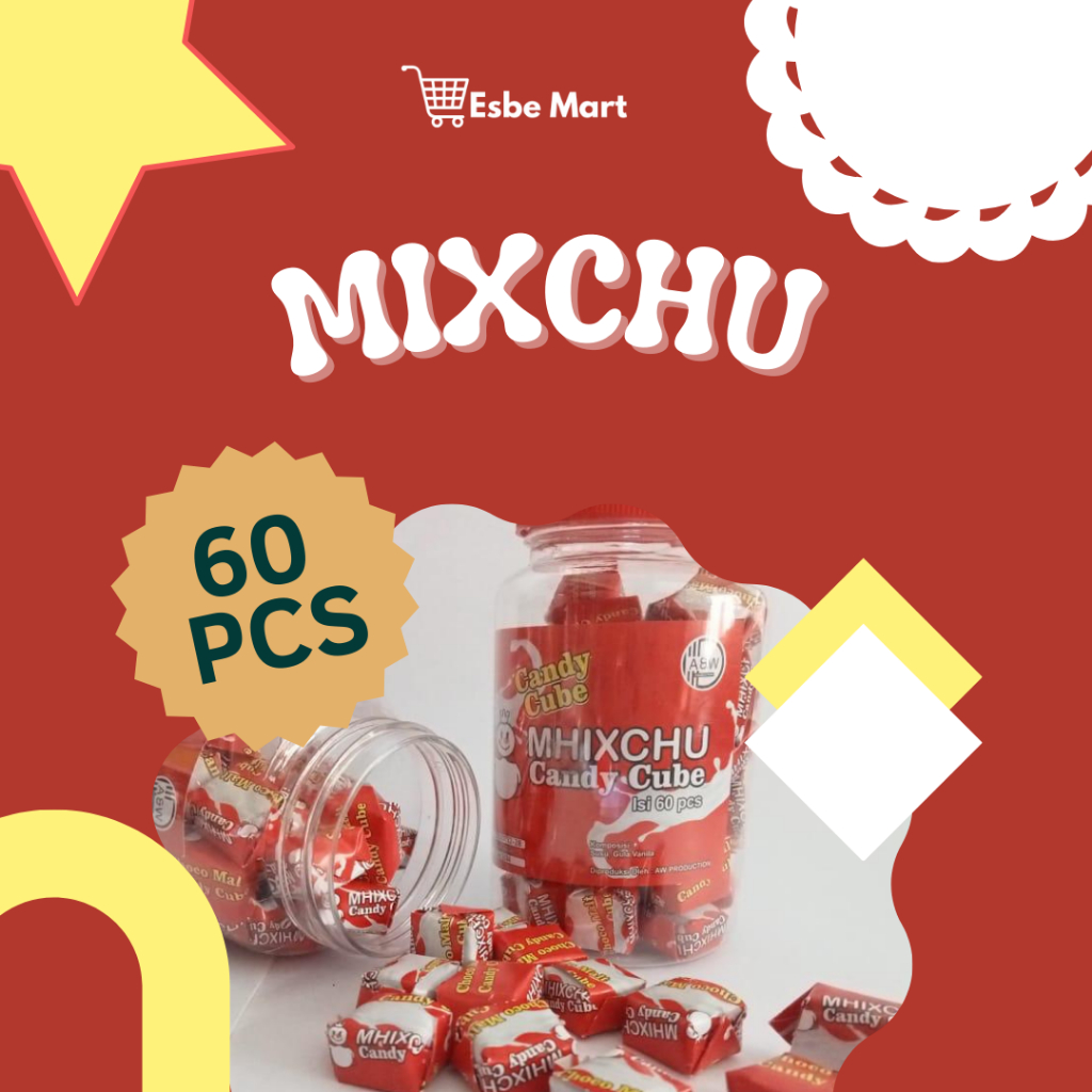 

Permen MIXCHU (Candy Cube) Isi 60 PCS – Manis, Segar, & Bikin Nagih