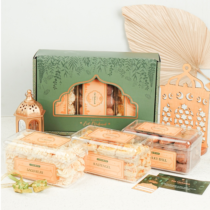 

Raheem Hampers Package by Cake In Love – Hadiah Lebaran Premium & Elegan