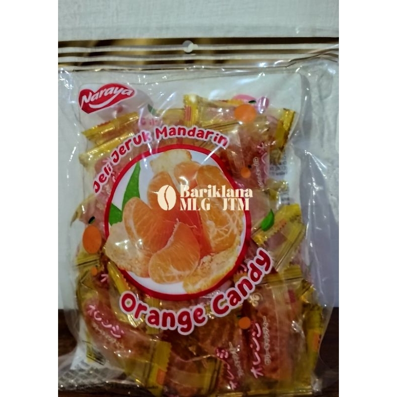 

Naraya Jeli Jeruk Mandarin Orange Candy 500 gr