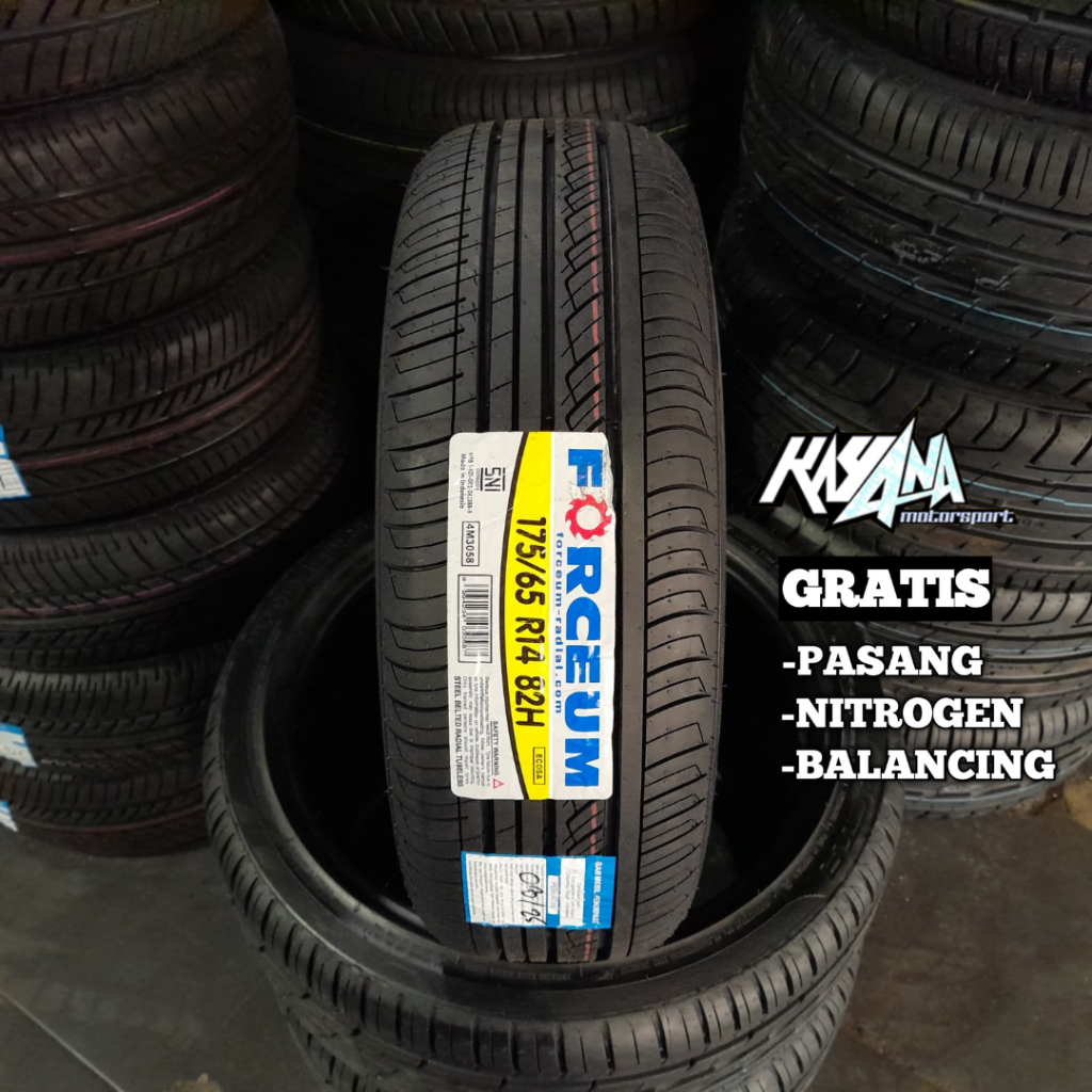 Ban Mobil Agya Sigra Brio R14 Ukuran 175 65 R14 Forceum Ecosa Tubles Ban Ukuran 175/65 R14