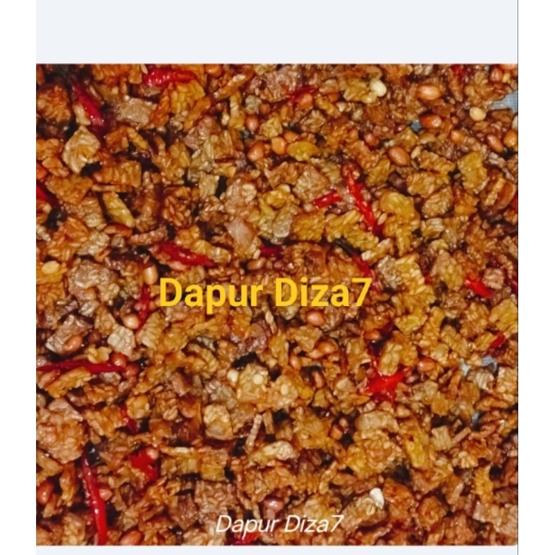 

Kiloan Kering tempe kacang pedas manis