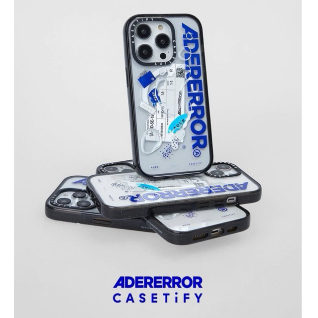 CASETIFY Premium Hi Tech ADERERROR for Iphone 13 14 14Pro 14Promax 15 15Pro 15Promax