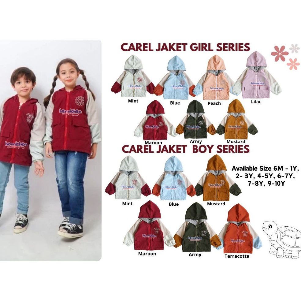 KODE P92V TOBELI KIDS CAREL JAKET  Jaket anak perempuan  Jaket anak lakilaki  Jaket anak