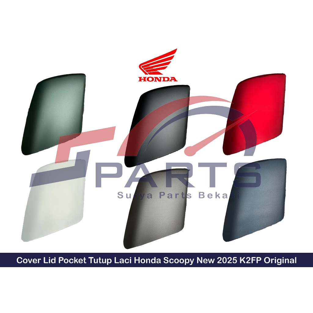 Cover Tutup Laci Honda Scoopy 2025 Gen 2 Lid Pocket Scoopy New 2025 K2F Original