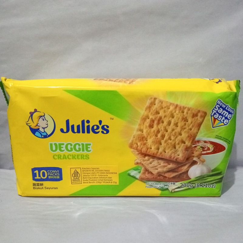 

Julie's Veggie Crackers Isi 10