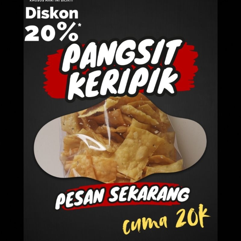 

pangsit keripik