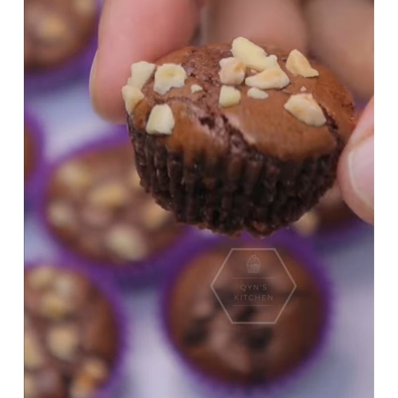 

mini brownies.enak halal