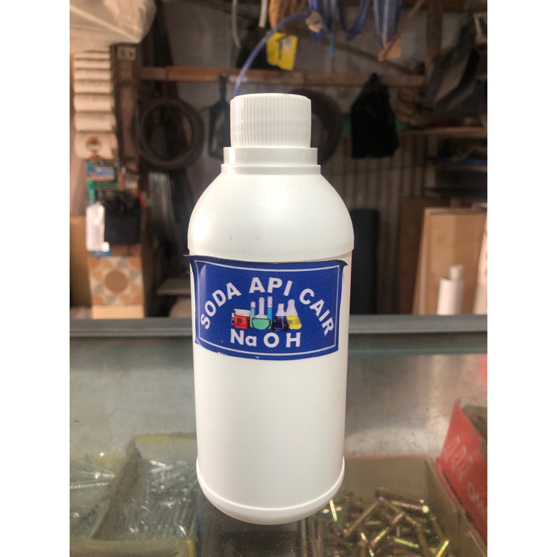 cairan Soda api cair NaOh aman untuk segala jenis pipa