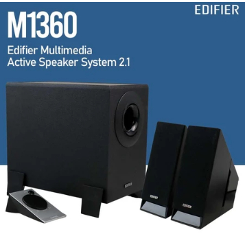 Multimedia Active Speaker System 2.1 4inch 2W + 4.5W MDF M1360 Edifier