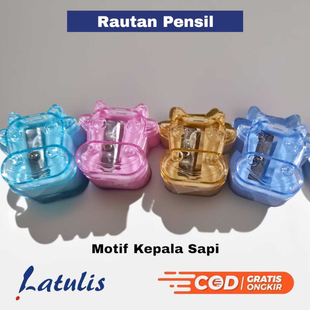 

Rautan Pensil Lucu Warna-Warni Motif
