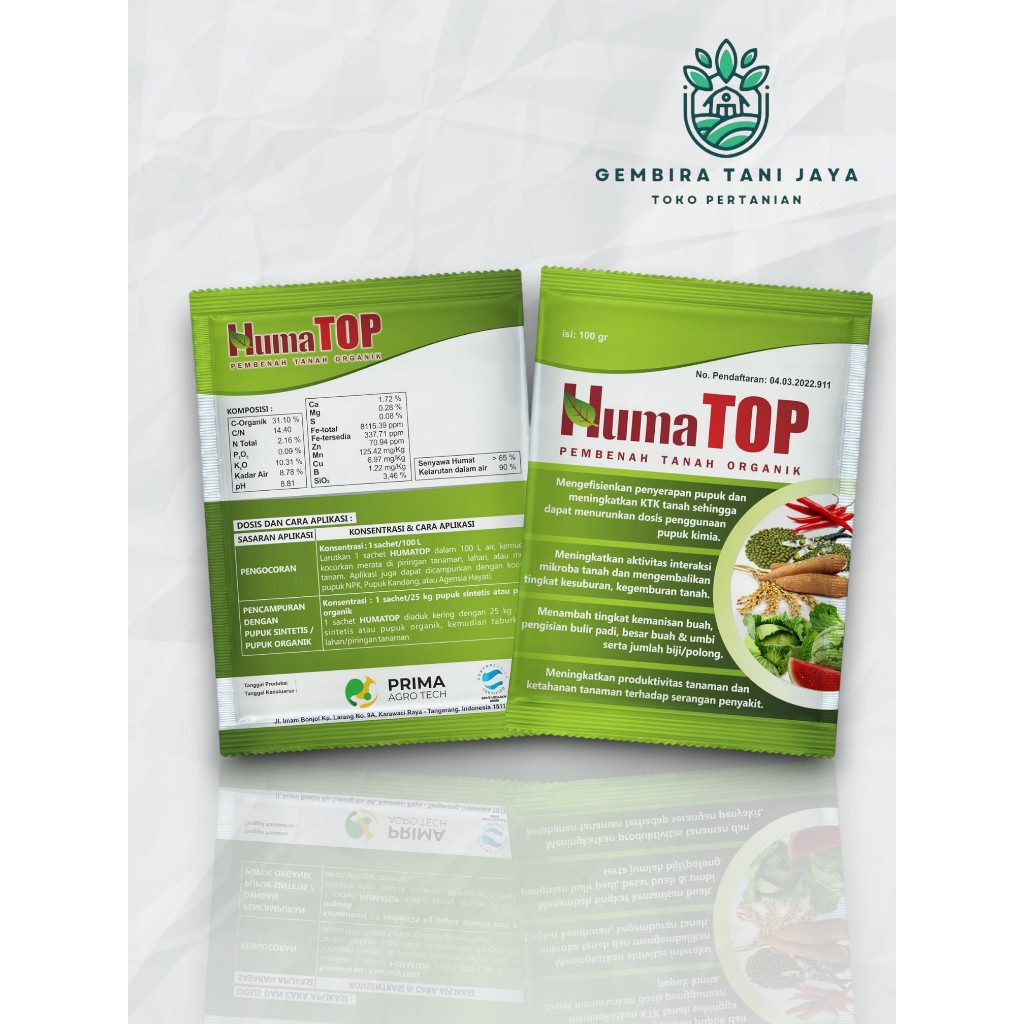 Humatop Pembenah Tanah 100GR