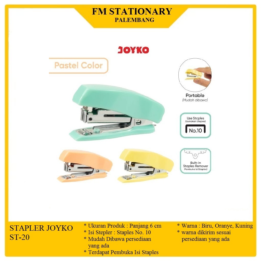 

STAPLER ST-20 MERK JOYKO