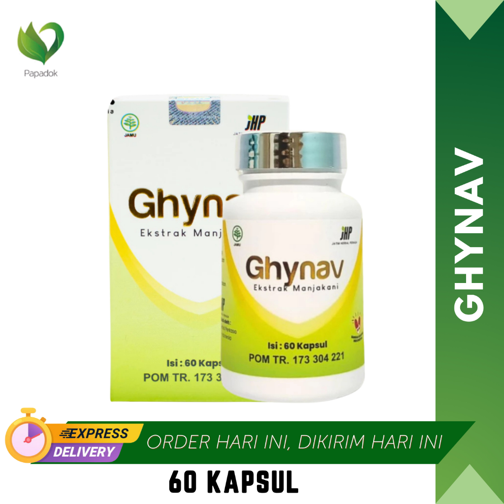 GHYNAV Herbal Ekstrak Manjakani Mengatasi Keputihan Bau Amis Tidak Sedap Gatal Pada Area Miss V