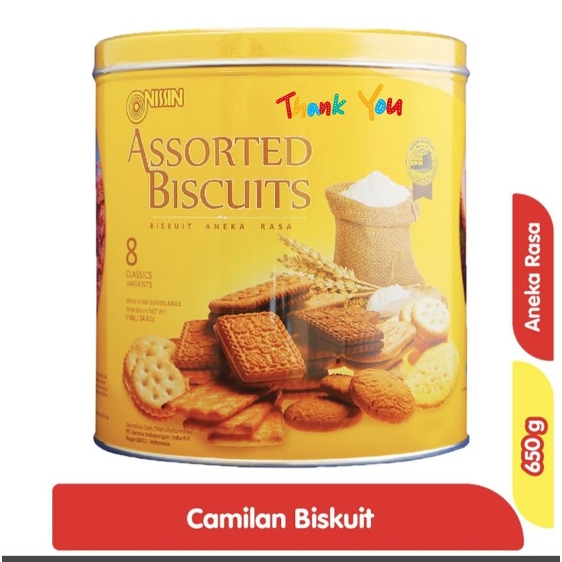 

Nissin Assorted Biskuit Kaleng 650 Gr Instan 33