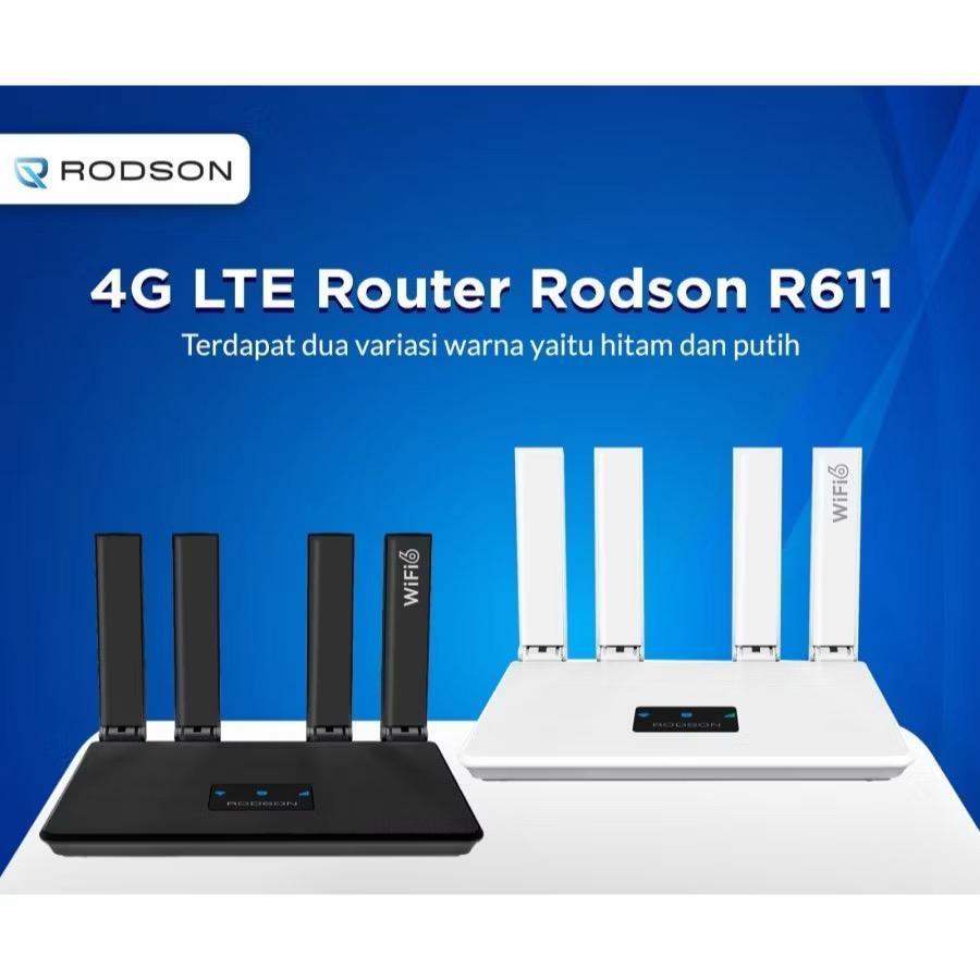 Router 4G Wifi 6 Rodson R611 Unlock Semua Operator Rodson Router R611