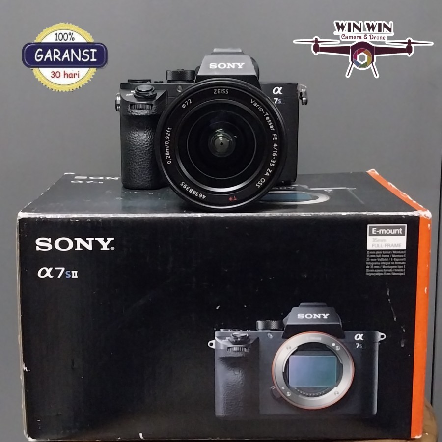 Kamera Camera Sony Alpha A7s Mark II A7SII A7Smarkii lensa FE 16-35 ZA