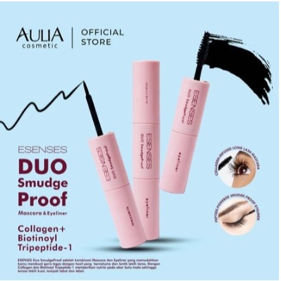 ESENSES DUO SMUDGE PROOF MASCARA&EYELINER