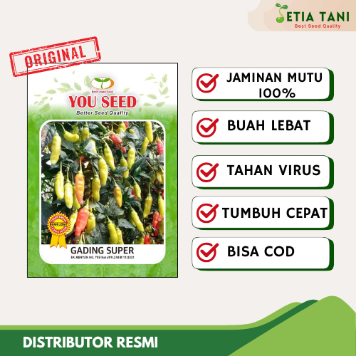 [STOK TERBARU] BENIH CABAI/CABE RAWIT GADING SUPER (10gr) - YOU SEED