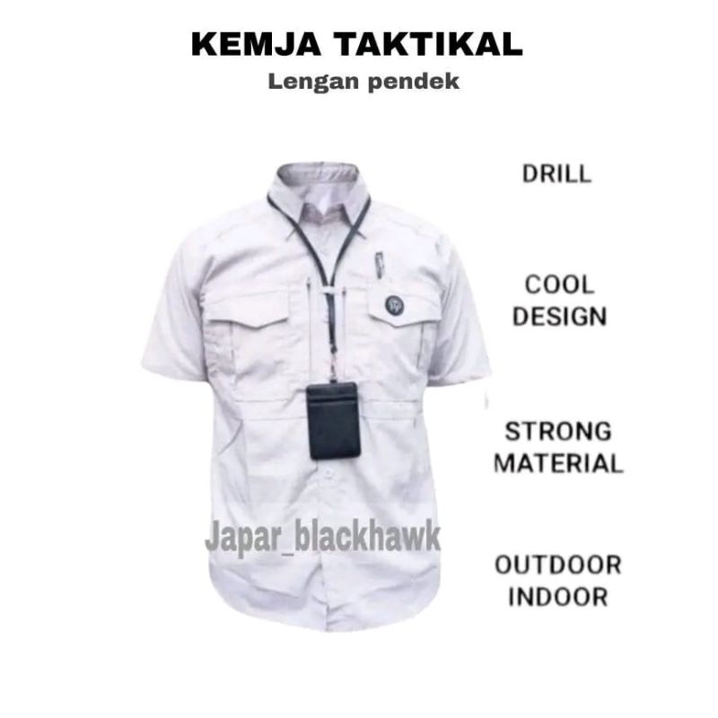 Kemeja,m,tac, lengan,pendek
