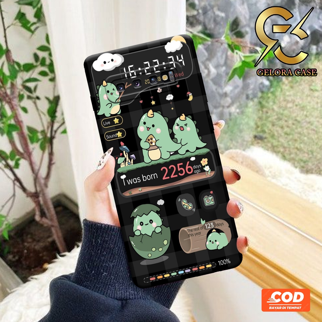 Softcase Samsung Galaxy S10 Plus - Geloracase - Casing Samsung Galaxy S10 Plus - Motif case Cartoon 