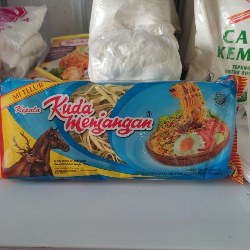 

Mie kuda menjangan 200gr mie bakmi