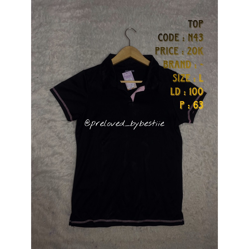 baju golf wanita ladies second ori