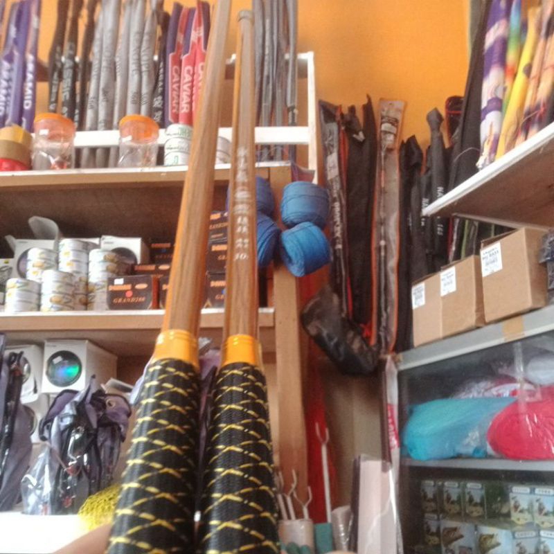 Joran Tegek SHENG YI Microfishing lentur original carbon ringan