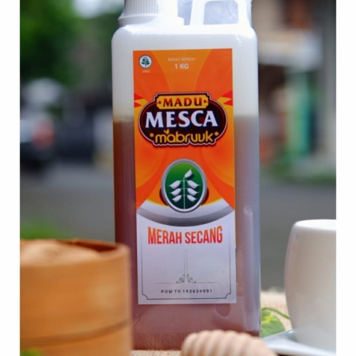 

Madu Merah SECANG MESCA Murni Kemasan Satu 1 Kg Mabruuk Madu