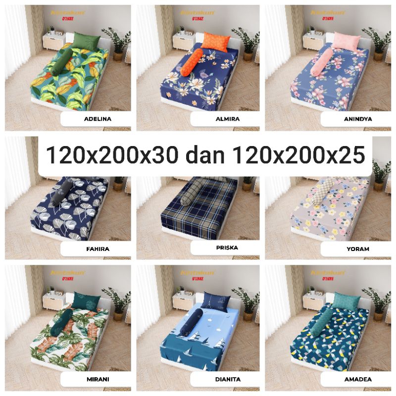SPREI KINTAKUN 120X200 TINGGI 30 CM/ KINTAKUN TINGGI 30 CM DAN 25 CM SPREI 120X200 SINGLE NO 3