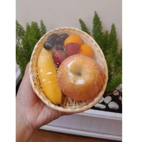 

PO H-7 Hampers Buah Mini/Parcel buah mini/Hampers ulang tahun anak/Paket buah keranjang