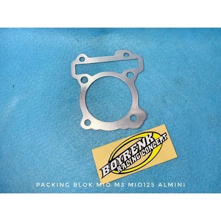 PAKING BLOK/GANJEL STROKE MIO M3(MIO 125) 1MM S/D 10MM-BOYRENK RACING