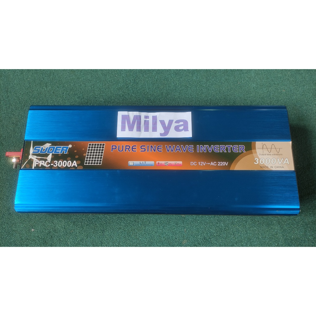 Inverter SUOER 3000W 3000VA 3000 Watt Pure Sine Wave PSW