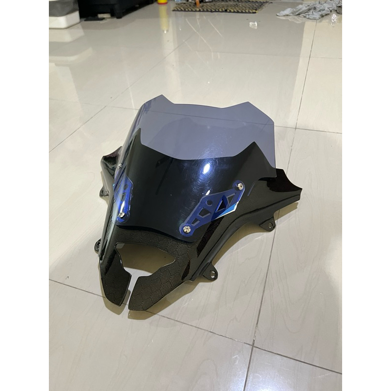 Visor/Tameng PCX 160 Model Thailand Combi Carbon Hexagonal