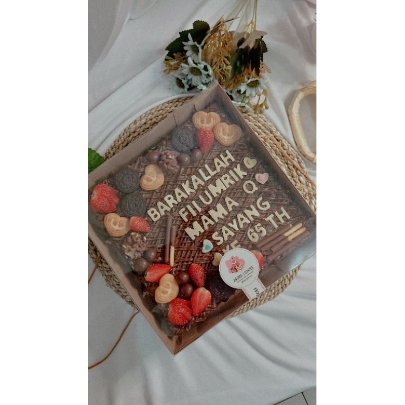 

Brownies Hias Ulang Tahun