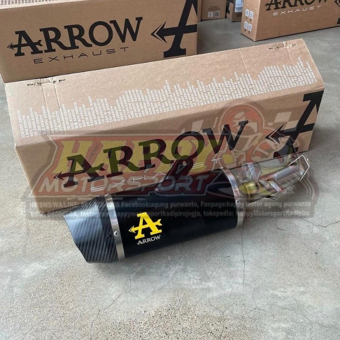 Knalpot Slip On Arrow KTM 390 Adventure