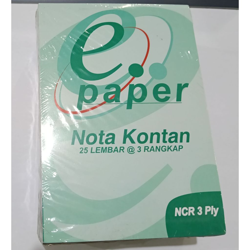

Buku Nota K3 Kecil 3 Ply E-Paper