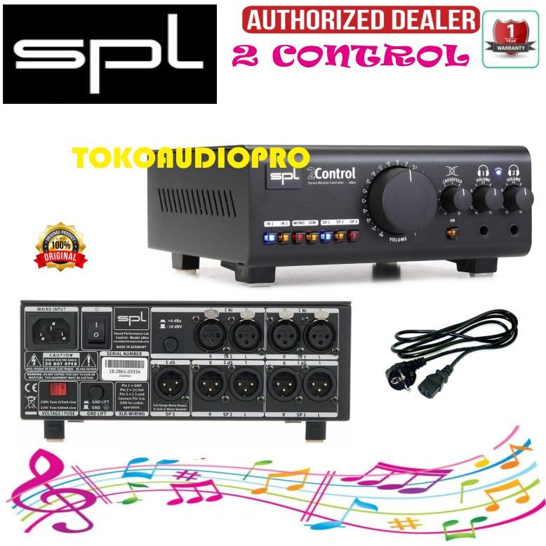 SPL 2 Control Speaker & Headphone Monitoring Controller