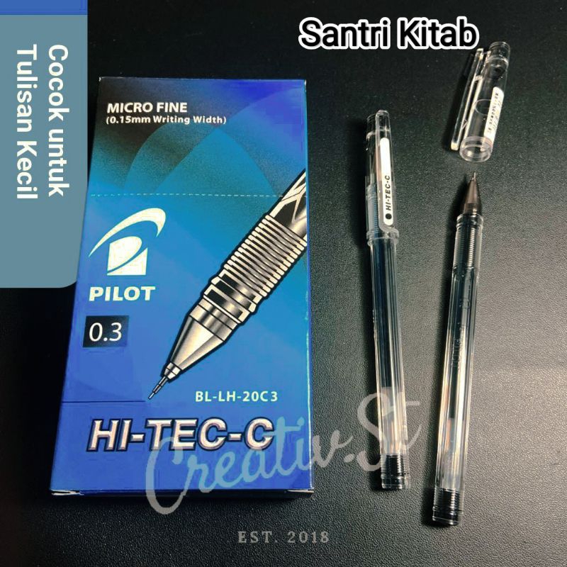 

1buah Pulpen Pillot Hi-Tech 0,3 Asli /Bolpen/Polpen
