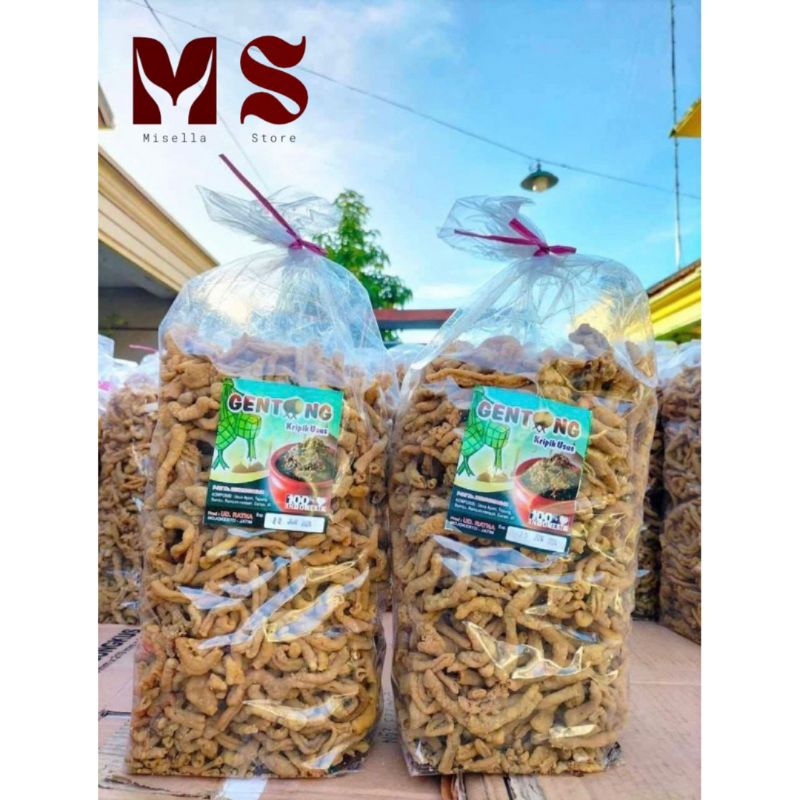 

Keripik Usus Cap Gentong Berat 1 Kg