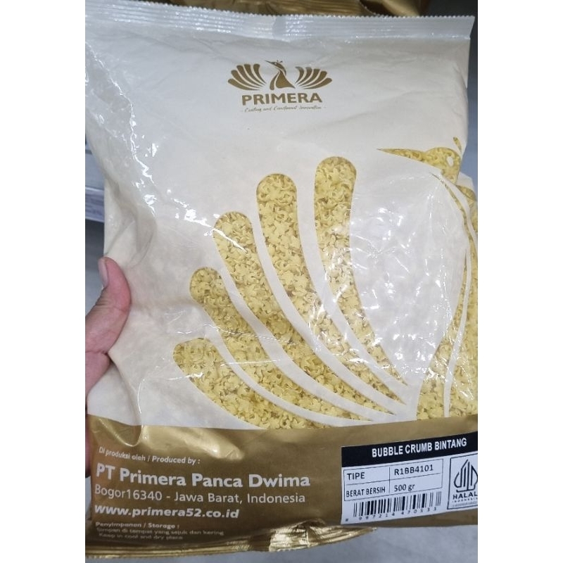 

Primera Bubble Crumb Bintang 500gr